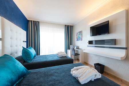 Twin deluxe room at Salles Marina Portals